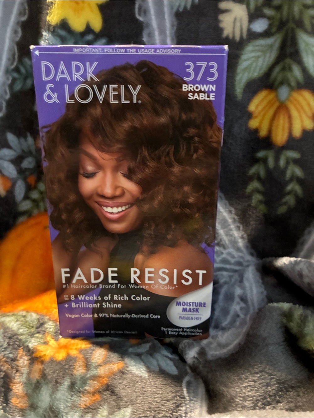 Fade Resist Hair Color 373 Brown Sable — Rich Brown Shade